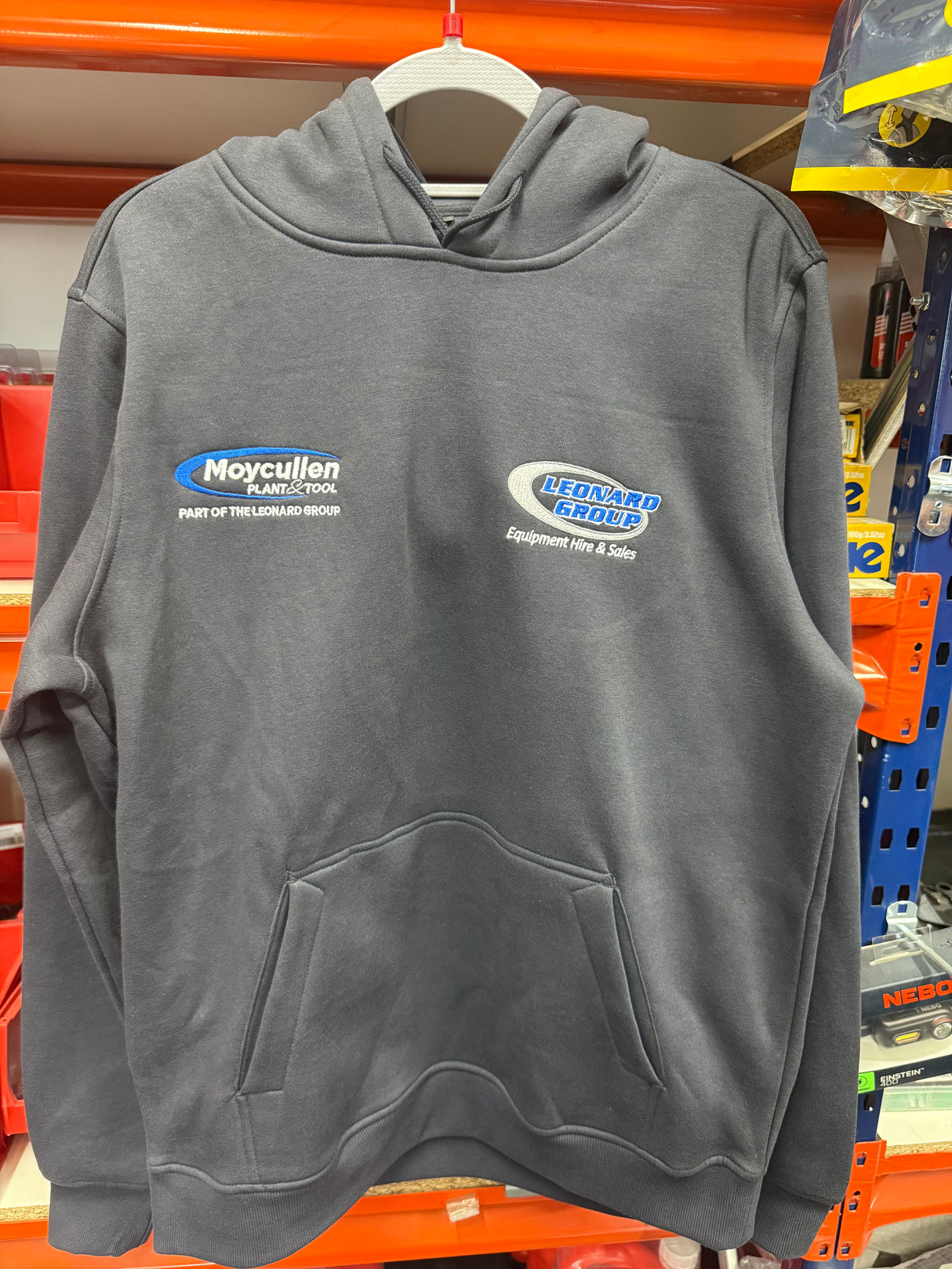 Moycullen Tool heavy Logo Hoodie (LG)