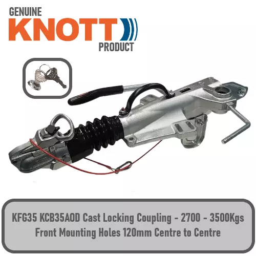 Knott Avonide Cast Trailer Coupling Type KFG35 2700-3500kg - KCB35AOD