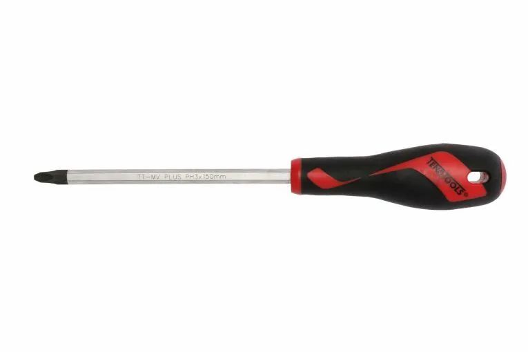Teng Tools PH Screwdriver PH3 X 150mm Hex Shaft - MD953N
