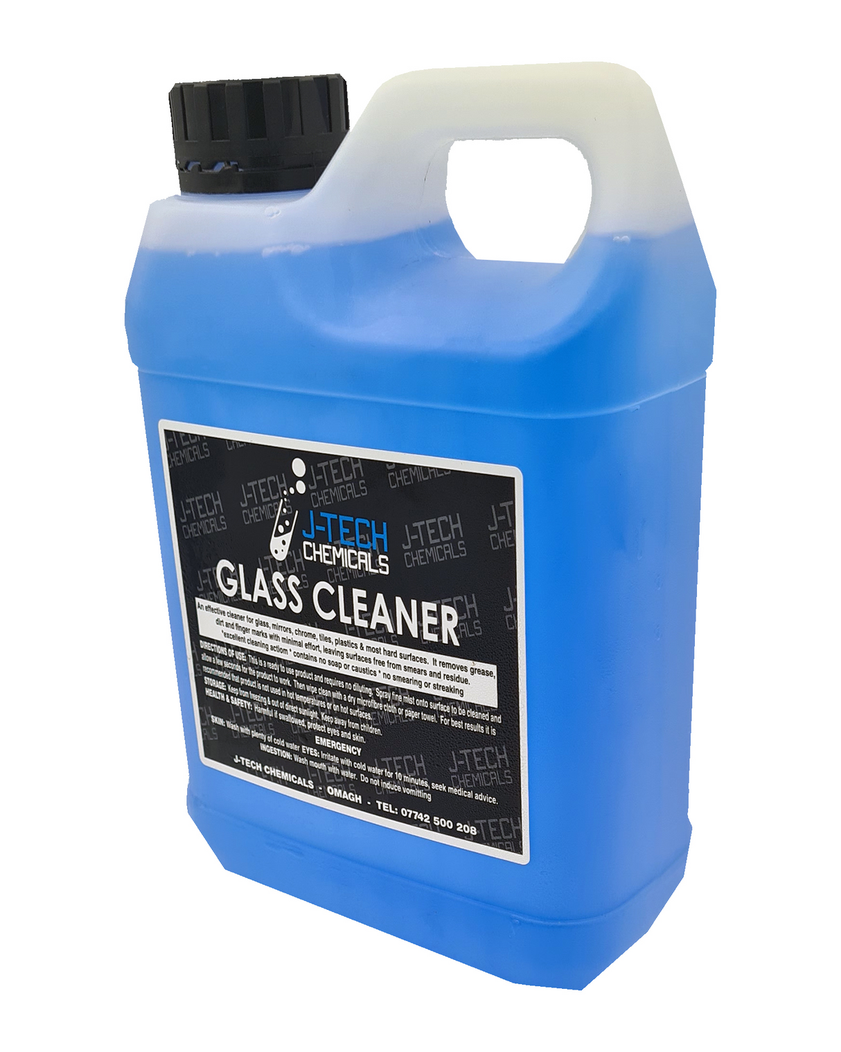 J-Tech Chemicals Glass Cleaner, 5Ltr - SMD5GL