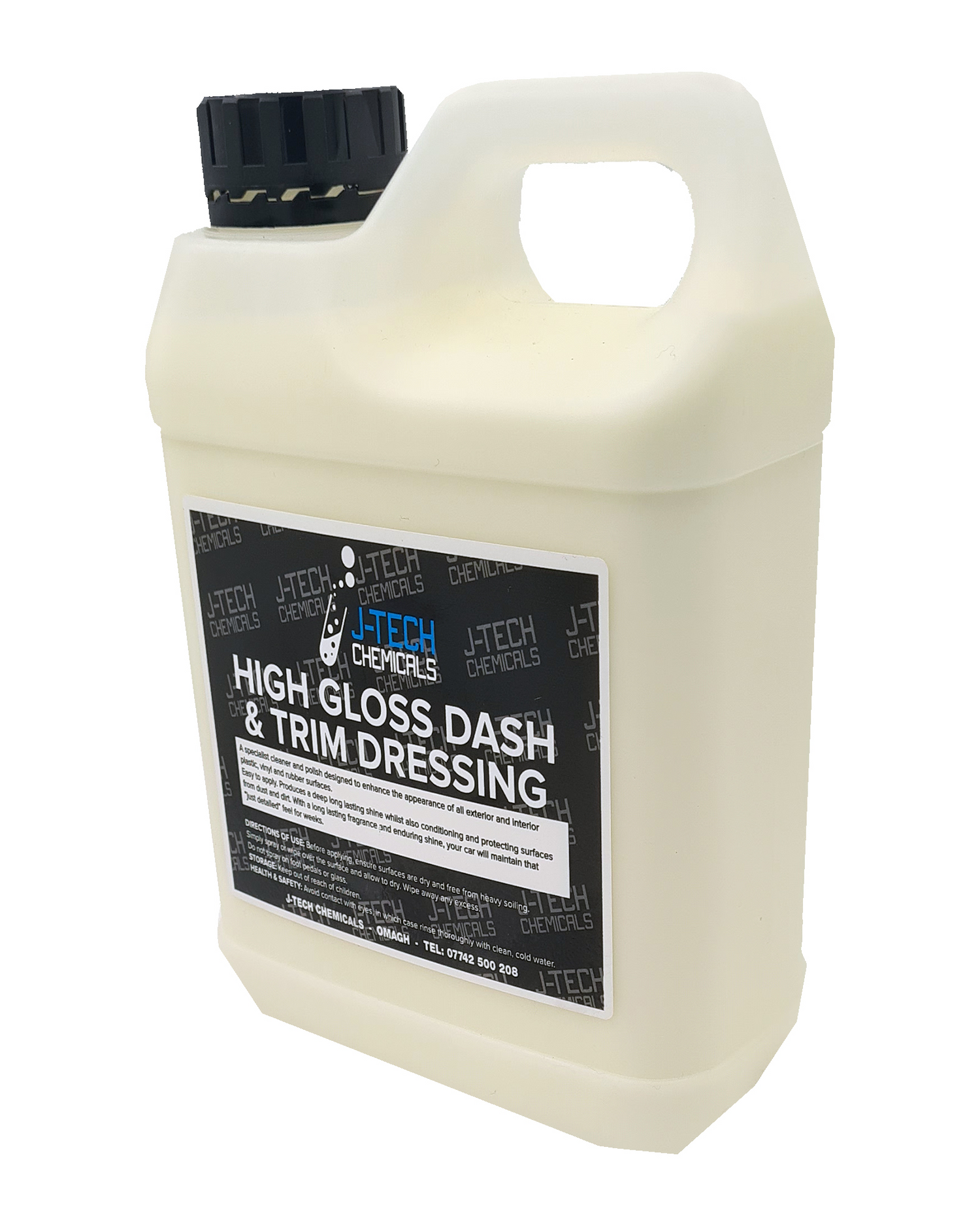 J-Tech Chemicals High Gloss Dash & Trim Dressing Cleaner, 5Ltr - SMD5HG