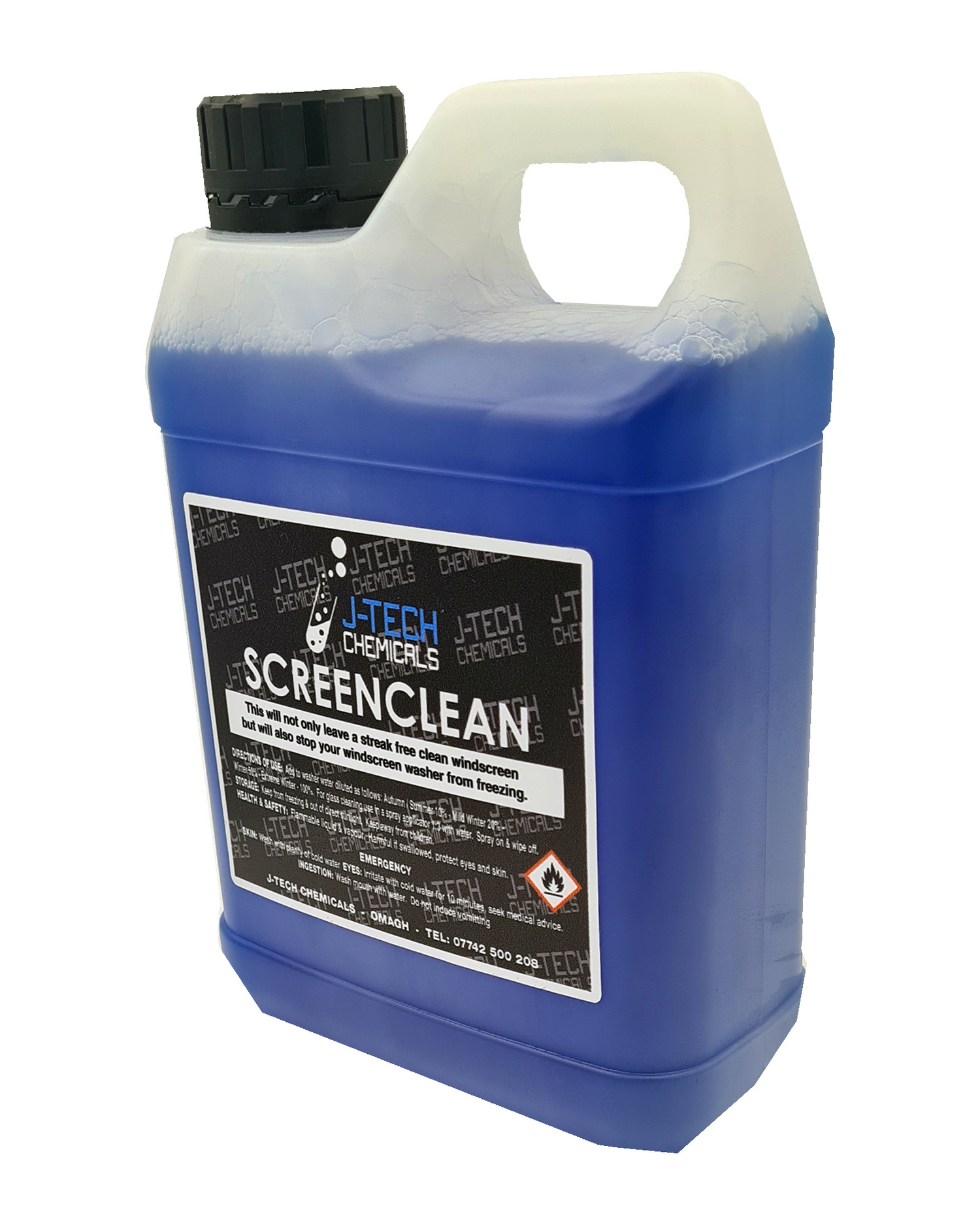 J-Tech Chemicals Screen Clean Screen Wash, 5ltr - SMDSCREENW
